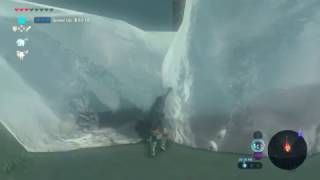 BotW Hebra Tower Entry without melting Ice [upl. by Nyliuqcaj]