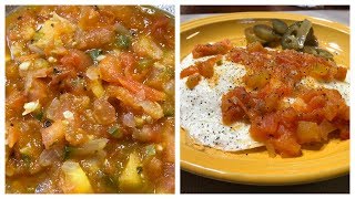 HOW TO MAKE HOMEMADE SALSA RANCHERA  HUEVOS RANCHEROS RECIPE  The JayLi Life [upl. by Avrit478]