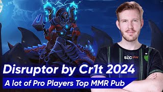 Cr1t Disruptor Soft Support 735b  Dota 2 2024 Pro Gameplay [upl. by Elsy]