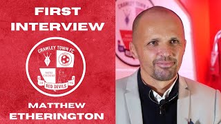 FIRST INTERVIEW  Matthew Etherington [upl. by Dachy858]