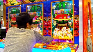 Hit a Coin Pusher Bonus at the Arcade  Then It Did This  Arcade Nerd [upl. by Atinauj706]