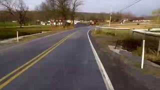 Road Bike Riding in Bernville PA 121215 with Ben Fink and Adam Dries [upl. by Haodnanehs671]