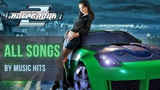 All Songs of Need for Speed Underground 2  Best Hits Collection of NFS Underground 2 [upl. by Ennayelhsa]