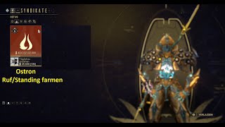 Warframe Ostron RufStanding farmen bis zum Shop [upl. by Belcher693]