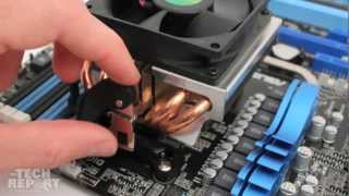 AMD heatsink installation [upl. by Imaj]