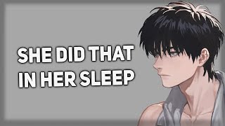 Boyfriend notices you cuddling him in your sleep Sleepy Voice ASMR Boyfriend [upl. by Barna664]