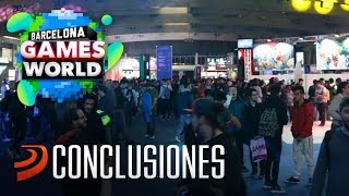 Barcelona Games World 2018 Día 4 conclusiones de la feria [upl. by Soigroeg]