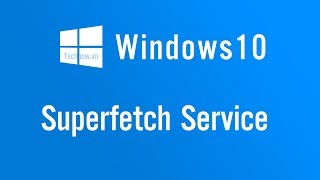 Superfetch là gì Cách tắt superfetch trên win 10  Windows 10 Tutorial  Technowvn [upl. by Mathia285]