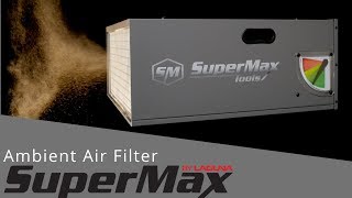 Air Filtration Unit by SuperMax Tools  Laguna Tools [upl. by Hourigan505]