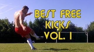 Best Free Kicks Montage  Vol 1  Beckham Curves Power Shots [upl. by Atteoj273]