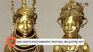 Photos Of Looted Benin Artifacts On Display In Edo [upl. by Wanfried236]