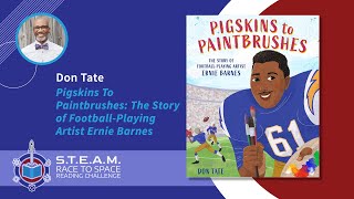 Pigskins to Paintbrushes The Story of FootballPlaying Artist Ernie Barnes by Don Tate [upl. by Annav]