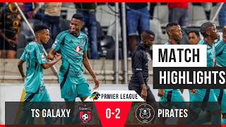 TS Galaxy vs Orlando Pirates Match Highlights and Goals  Betway Premiership League  ⚽ [upl. by Reni]