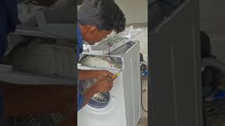 Haier front load washing machine drum change Full video [upl. by Tiff]