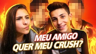 MEU AMIGO GAY DEU EM CIMA DO MEU CRUSH [upl. by Cirderf]