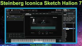 Steinberg  Iconica Sketch  Halion 7 Halion Sonic 7  Factory Sound [upl. by Thisbe]