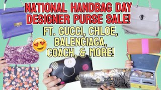 National Handbag Day Live Purse Sale  11 am PST [upl. by Aissatan]