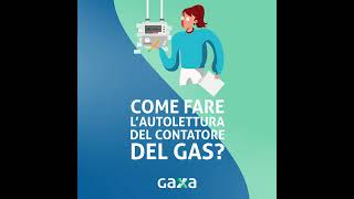 Come fare lautolettura del contatore del gas [upl. by Naerad693]