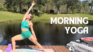 Morning Energizing Yoga Flow [upl. by Olifoet]