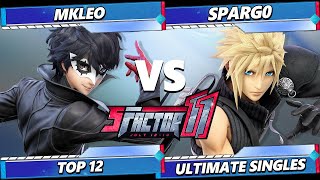 S Factor 11  MkLeo Joker Pyra Mythra Vs Spargo Cloud Smash Ultimate  SSBU [upl. by Gaudet]