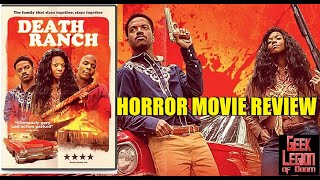 DEATH RANCH  2020 Deiondre Teagle  Blaxploitation Revenge Horror Movie Review [upl. by Erihppas]