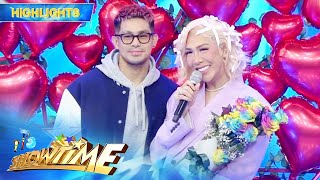 Vice has a question for Kim quotNagmahal ka na ba ulitquot  It’s Showtime [upl. by Coad]