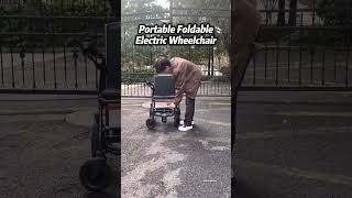 Light weight Electric Wheelchair it is very convenient to carry out electricwheelchair scooter [upl. by Rolat]