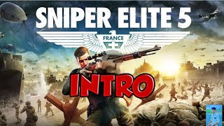 sniper elite 5 intro  new sniper games 2024  2024 sniper game [upl. by Nyra]