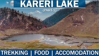 Kareri Lake Trek Part1  The unexplored gem of Dhauladhar ranges [upl. by Ramhaj]