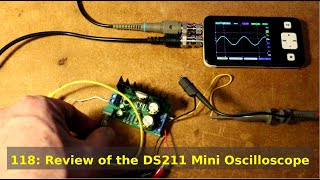 118  Review of the DS211 Mini Oscilloscop [upl. by Namar]