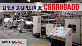 CARTONMACH  MAQUINAS PARA CARTON  LINEA DE CORRUGADO [upl. by Eisseb800]