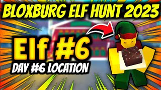 How To Find 6th Elf Location In Bloxburg Elf Hunt 2023  Elf Hunt Bloxburg 2023 [upl. by Carlyle]