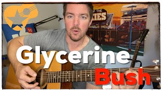 Glycerine  Bush  Beginner Guitar Lesson Power Chords [upl. by Llehcim]