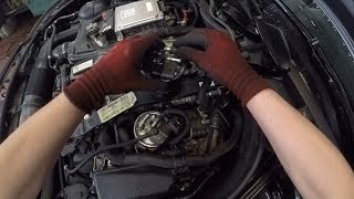 MercedesBenz C 220 CDI OM651  Changing the Diesel Filter [upl. by Marva612]