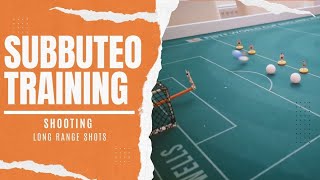 Subbuteo Training  Long Range Shots [upl. by Gian161]