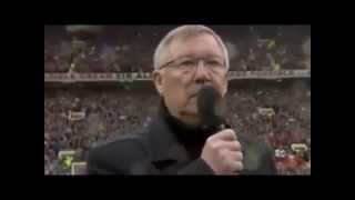 Sir Alex Ferguson addresses fans following David Moyes dismissal Paul Reid [upl. by Anyd533]