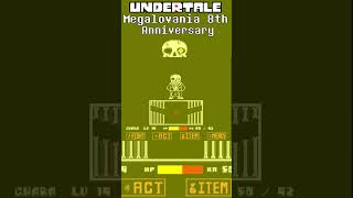 Undertale Megalovania 8th Anniversary No heal by BradtheBrad undertale undertaleau sans [upl. by Hagep]