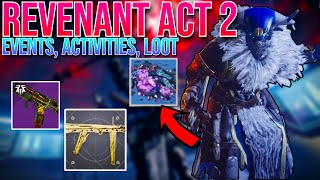 Destiny 2 What We Know About Revenant Act 2 So Far Activities Events And More [upl. by Auqenahs831]