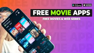 FREE MOVIE APPS  Watch Free Movie amp Web Series  Top Best 6 Apps [upl. by Ingamar]