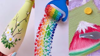 15 Creative painting ideas That are another level  Easy Tips amp Hacks to draw  Acrylic Painting [upl. by Biagi916]