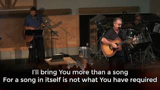 Ladner Baptist Church  Heart Of Worship  sung by Dave Burgoyne [upl. by Atsocal]