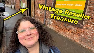 Vintage Reseller Treasure at this Charity Shop  Larger than usual UK Charity Shop [upl. by Xonnel645]