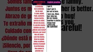 HABLA INGLES MAS RAPIDO y CON FLUIDES practicaingles ejerciciosdeingles [upl. by Yrok]