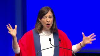 Lyse Doucet graduation speech [upl. by Aicirtel827]