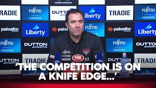 Brad Scott lauds his Bombers maturity amp mentality  Essendon Press Conference  Fox Footy [upl. by Rollie842]