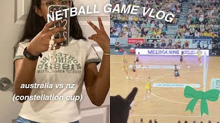 NETBALL GAME VLOG  constellation cup game 4 [upl. by Leroy]