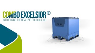 Combo Excelsior® the New Schoeller Allibert standard Foldable IBC for International Logistics [upl. by Nylyaj]