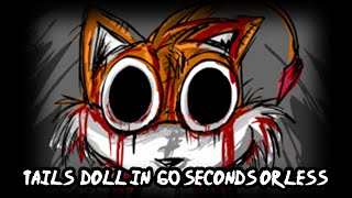 Tails Doll in 60 Seconds or Less shorts [upl. by Mervin]