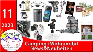 Camping und Wohnmobil NewsampNeuheiten 112023 [upl. by Krishnah]