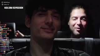 Ice Poseidon BANNED from Iron Forge Mizkifs gym Moises pressed about wanting to join OTK [upl. by Yruok]